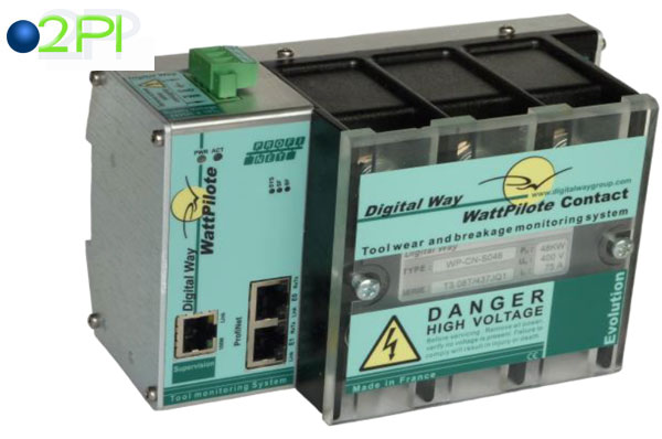 2PI Sistema di monitoraggio e controllo usura rottura utensili watt pilote